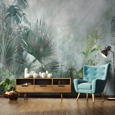 Egzotikus botanikai mintás poszter tapéta