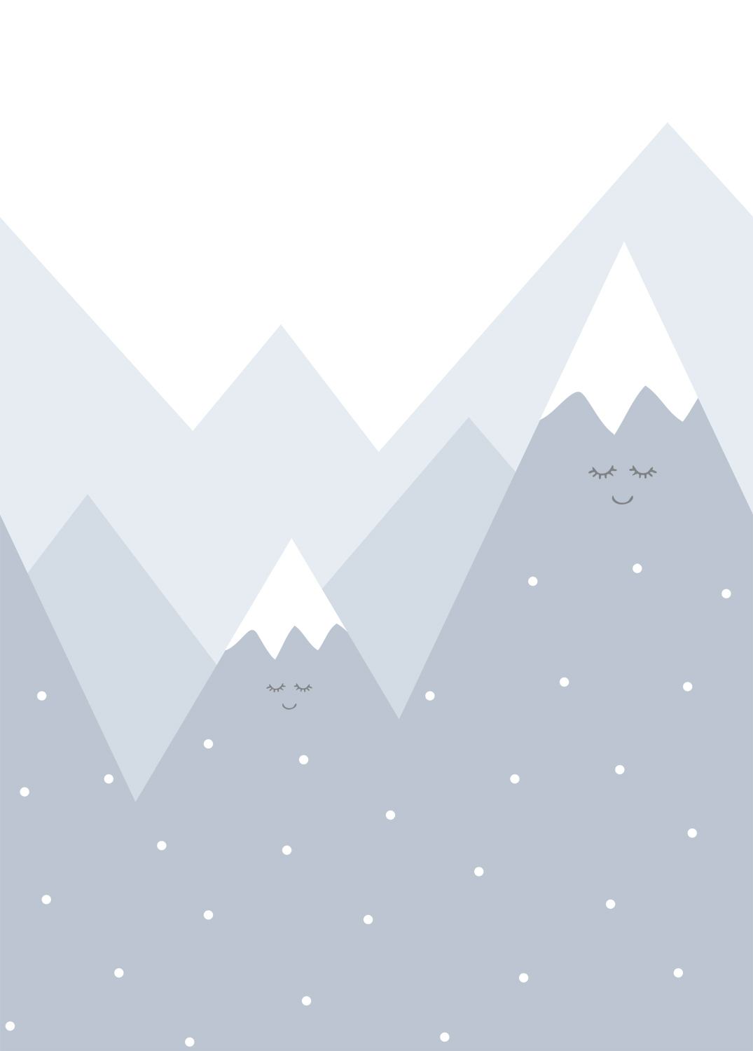 Szürkés kék skandináv hegyvidékes fotótapéta ES0055 (2)