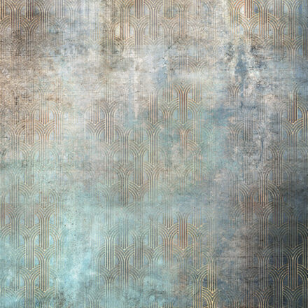 Artdeco mintás fotótapéta betonfal imitációval WV0288 (2)