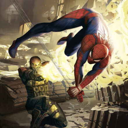 Pókember akcióban fotótapéta KO0414 (1)