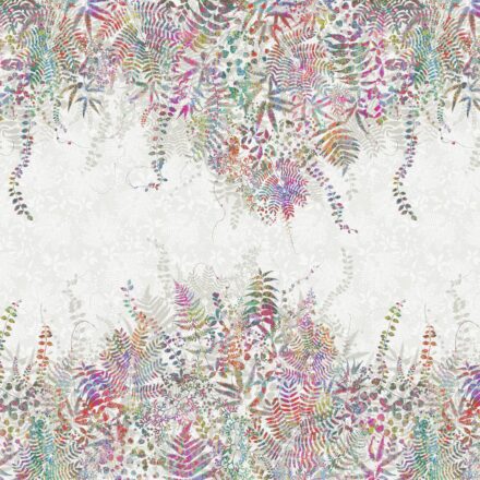 Egzotikus leveles fotótapéta vidám rózsaszínes árnyalatokban CH025 (3)