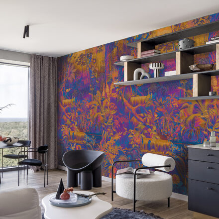 Vibráló trópusi dzsungel prémium vinyl fotótapéta