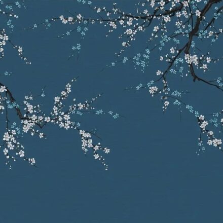 Kék cseresznyevirágos fotótapéta GB0165 (3)